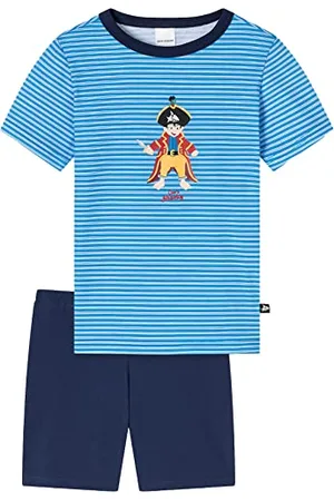 Schiesser Jungen Capt´n Sharky Schlafanzug kurz Pyjamaset, , 98