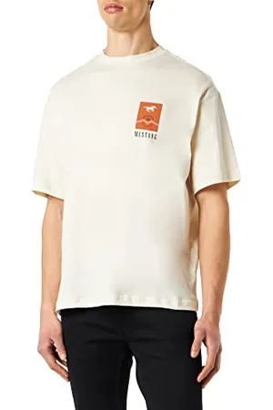 Mustang Herren Aidan C Print T-Shirt, , XXL