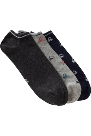 Benetton Unisex 3 Paar 6ao32701n Socken, , M
