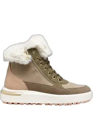 Geox Damen D DALYLA B ABX A Ankle Boot, Musk/Off White, 37 EU