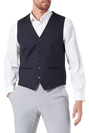 Daniel Hechter Herren Waistcoat NOS H-ECO Weste, , 50