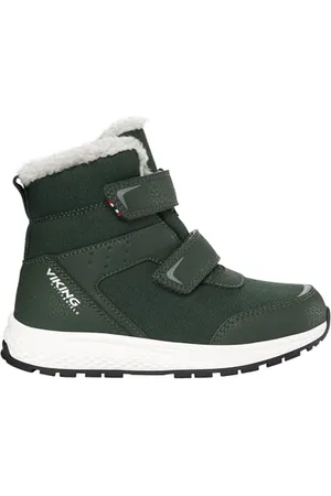Viking Equip Warm WP 2V Snow Boot, Pine/Black, 32 EU