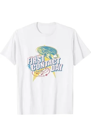 Star Trek : The Original Series First Contact Day Vintage T-Shirt