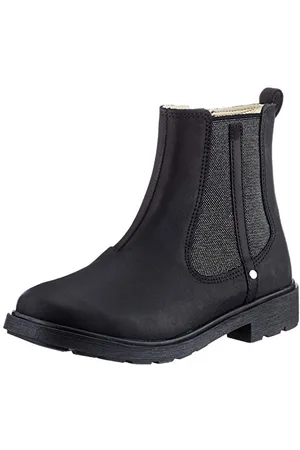 Clarks Mädchen astrol orin k Chelsea Stiefel, Schwarzes Leder, 33.5 EU
