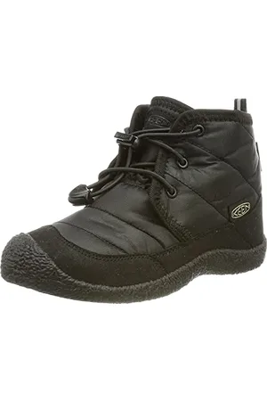 Keen Howser 2 Waterproof Chukka Boots, Black/Black, 34 EU