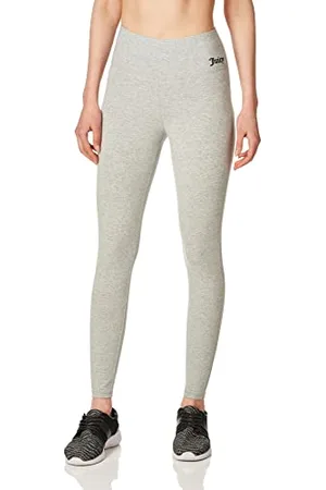 Juicy Couture Damen Leggins aus Baumwolle mit hoher Taille Leggings, , Groß