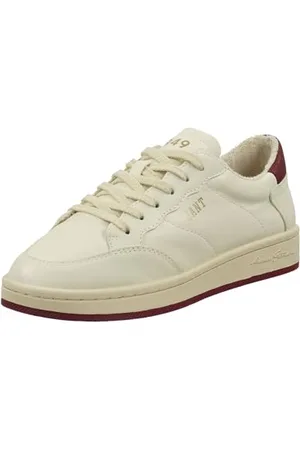 GANT FOOTWEAR Damen PREPLA Sneaker, Off wht./Plum red, 40 EU
