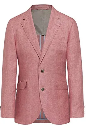 Hackett Hackett Herren Jacke Delave Linen Hopsack, , X-Large (Herstellergröße: 46)
