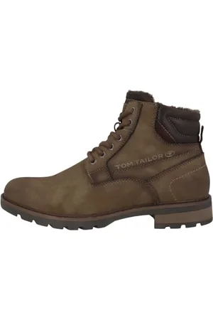 TOM TAILOR Herren 4280150003 Mode-Stiefel, Brown, 45 EU
