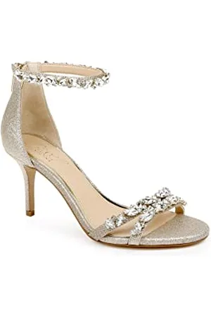 Badgley Mischka Damen Caroline Sandale mit Absatz, , 35 EU
