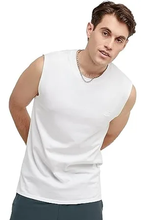 Champion Herren Hemd Klassisches Jersey Muscle T-shirt, , S