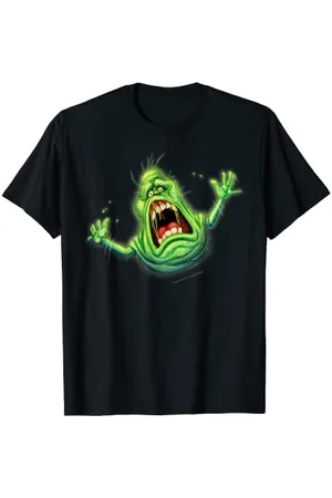 Ghostbusters Slimer Screaming Portrait T-Shirt