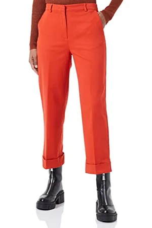 Sisley Damen Trousers 4k2z55cw6 Pants, Brick , 32 EU