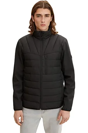 TOM TAILOR Herren Hybrid Steppjacke 1031781, , L