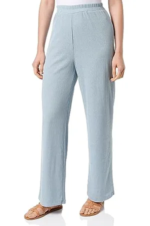 Pieces® Damen Pcjules Hw Wide Pants D2d Pb Stoffhose, , M EU