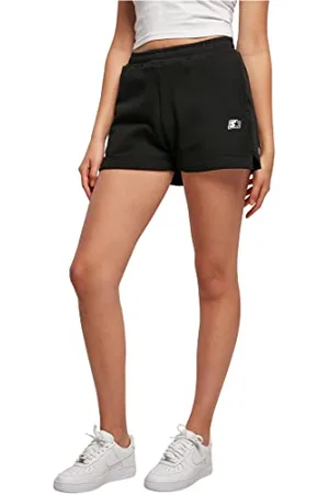 STARTER BLACK LABEL Damen Ladies Starter Essential Sweat Shorts S Black