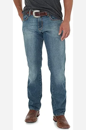 Wrangler Herren Retro Slim Fit Straight Leg Jeans, , 30W / 34L