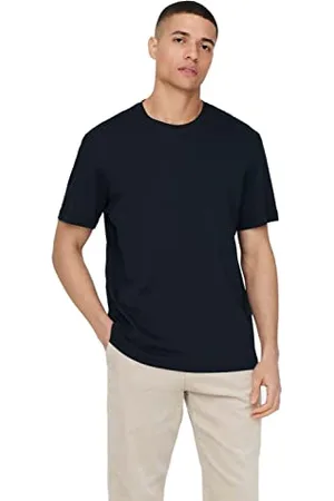 Only & Sons Herren Rundhals T-Shirt ONSMAX Life - Regular Fit XS S M L XL XXL, Größe:XXL, Farbe: 22025208