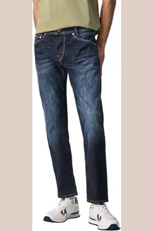 Pepe Jeans Herren Spike Straight Jeans, Denim Z45, 29W / 34L