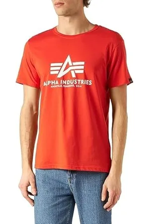 Alpha Industries Herren Basic T Ml T-Shirt, , L