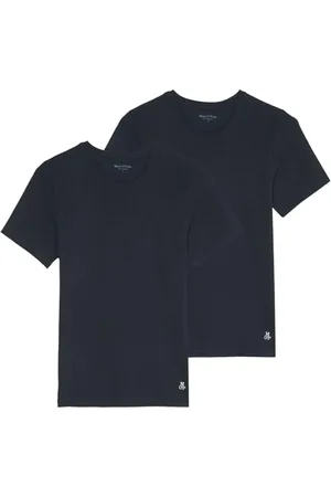 Marc O’ Polo Marc O´Polo Men Essentials 2-Pack Crew Neck Shirt, Blue