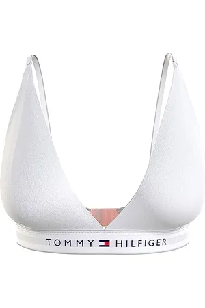 Tommy Hilfiger Damen Triangel BH Stretch, Weiß (White), XL