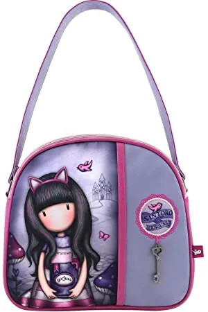 Safta Unisex Kinder 1146gj01 Gorjuss Handtasche Cheshire Cat