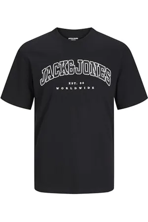 JACK & JONES Male T-Shirt Logo Rundhals T-Shirt