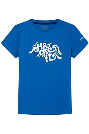 Hackett Jungen Hackett Wave Tee T-Shirt, BLEU, 3 Years