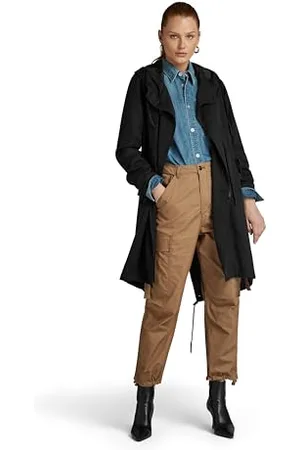 G-Star RAW Damen Fluid Fishtail Hooded Parka, , L