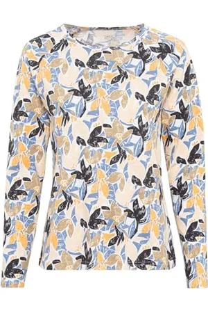 Camel Active Damen Jersey Rundhals Shirt aus nachhaltiger Baumwolle Womenswear-XXL