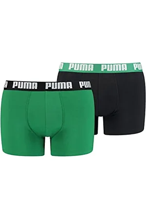 PUMA Herren Basic Unterwäsche, Amazon Green, M EU