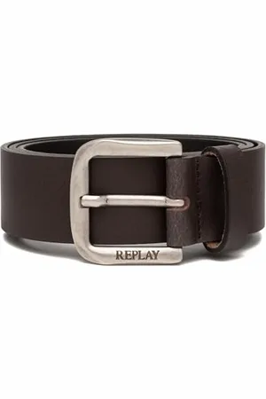 Replay Herren Gürtel aus Leder, (Braun), 85