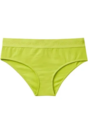 Benetton Damen Slip 3op81s00t Unterwäsche, , XS