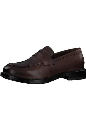 Marco Tozzi By Guido Maria Kretschmer Herren Loafer aus Leder Elegant, Braun , 44