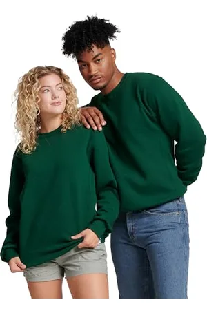 Russell Athletic Herren Dri-Power Fleece Sweatshirts & Hoodies - Grün - Large