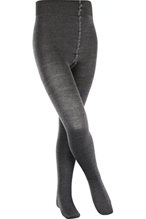 Falke Unisex Kinder Strumpfhose Comfort Wool K Ti Wolle dick einfarbig 1 Stück, , 110-116