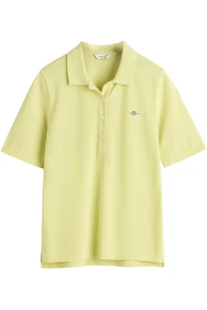 GANT Damen Slim Shield SS Pique Polo, , M