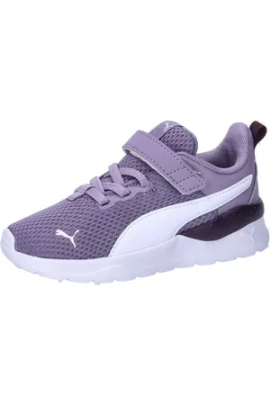 PUMA Jungen Unisex Kinder Anzarun Lite AC Inf Sneaker, Pale Plum White-Midnight Plum, 20 EU