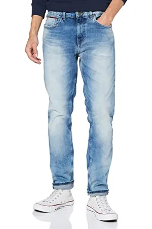 Tommy Hilfiger Herren Jeans Hose Austin Slim Tapered Stretch, , 33W/30L