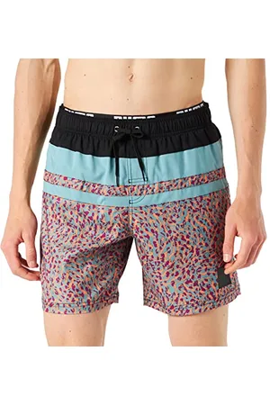 PUMA Mens Heritage Stripe Mid Shorts Boardshorts, , X-Small
