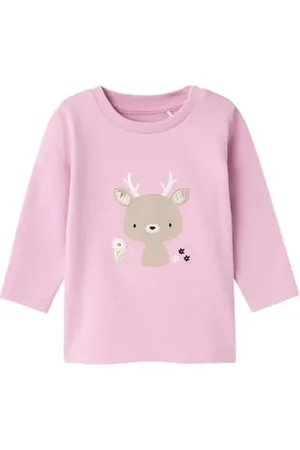 NAME IT Mädchen Longsleeve aus Bio-Baumwolle -74