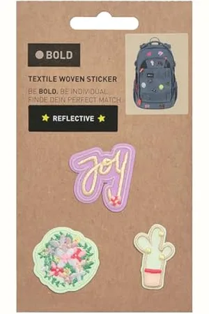 LÄSSIG Unisex Kinder Textilsticker Reisezubehör- Gepäckanhänger, , Einheitsgröße