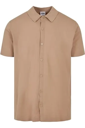 Urban classics Herren Knitted Shirt Hemd, , M
