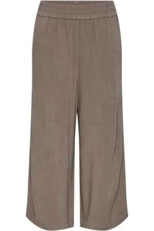 Pieces® PCVINSTY HW Linen Culotte NOOS