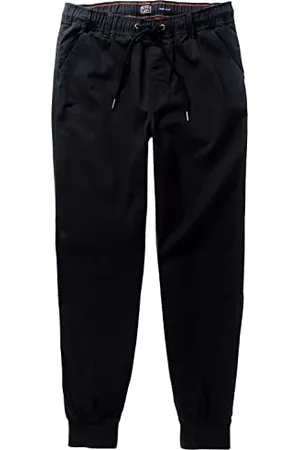 STHUGE Herren Snørebukser til mænd moderne pasform Schlupfhose, Black Beauty, XXL EU