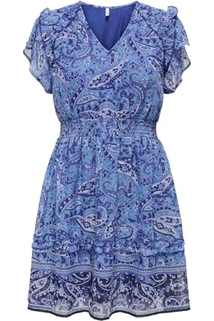 ONLY Onlvalentina Life S/S Smock Dress Cs Ptm