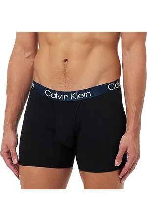 Calvin Klein Herren 3er Pack Boxer Briefs Stretch, Mehrfarbig (B- Vaprs Gry, Dark Olive, Bl Bry Wb), XS