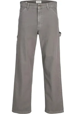 JACK & JONES Male Worker-Hose Locker geschnitten Worker-Hose