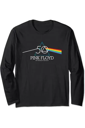 Pink Floyd Prisma zum 50. Jahrestag der dunklen Seite des Mondes Langarmshirt